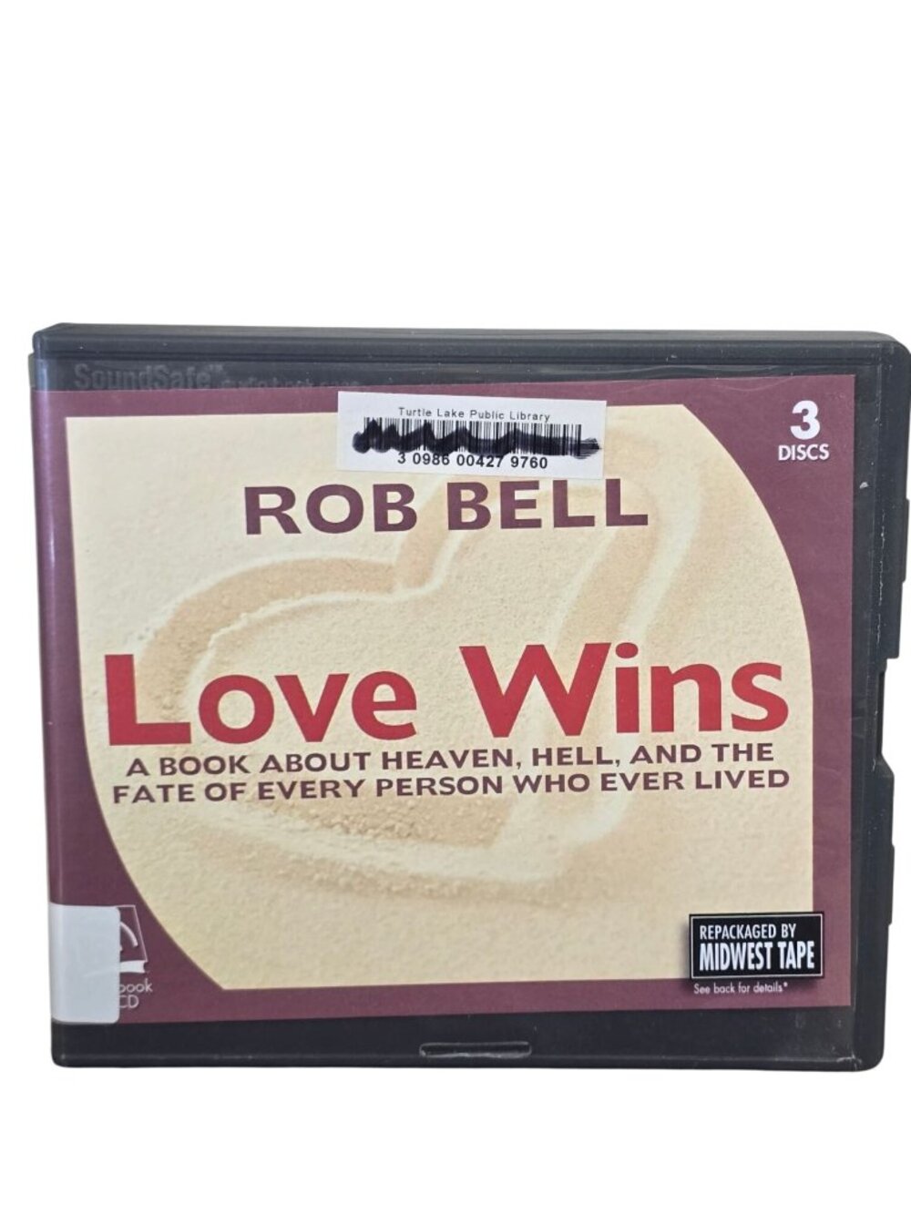 Love Wins By Rob Bell Audiobook Unabridged 3 Discs Religion Spirituality 2011